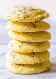 Lemon Poppy Seed Cookies Aspicyperspective Lemon Poppyseed Softcookies Easylemoncookies Poppysee Lemon Poppy Seed Cookies Poppy Seed Cookies Seed Cookies