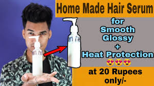 Not every heat protectant has equal advantages. Home Made Hair Serum For Silky Shiney Hair With Heat Protection Cheap Best Hair Serum Hindi Youtube