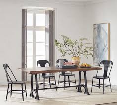 A dining room is a room for consuming food. Weathered Industrial Extending Dining Table Pottery Barn