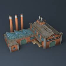 Factory 3d Max Minecraft Building Guide Model Train Layouts Model Railroad