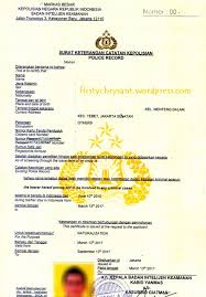 Terlebih untuk urusan penggunaan surat pribadi, bisa dikatakan sudah sangat sulit ditemukan sekarang ini. Surat Keterangan Catatan Kepolisian Skck Untuk Warga Negara Asing Wna Firsty Chrysant