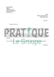 Pour un changement de mutuelle découvrez les exemples de. Lettre De Resiliation Spb Assurance Pratique Fr