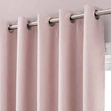 Luna Brushed Blush Blackout Eyelet Curtains Blackout Eyelet Curtains Curtains Pink Eyelet Curtains