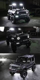 black bison suzuki jimny looks like a baby g class wald international does it again suzuki jimny suzuki suzuki jimny off road