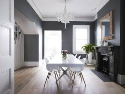 Murs Gris Moulures Plafond Blanc Deco Couleur Mur Deco Maison