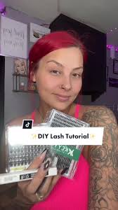 DIY Lash Tutorial with Cluster Brand KU Line