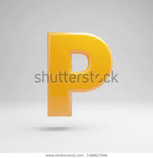 Glossy Yellow Uppercase Letter P Isolated Stock Illustration 1406627048 Uppercase Letters Lettering Stock Illustration