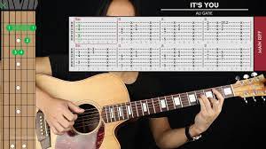 See your chords appearing on the chords easy main page and help other guitar players. It S You Guitar Cover Ali Gatie Tabs Chords Youtube