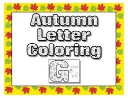 These fall coloring pages are a fun way to learn the alphabet. Leaf Alphabet Coloring Sheets Fall Autumn Halloween Thanksgiving Theme Letters