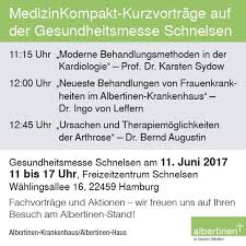 Indeed sortiert die stellenanzeigen basierend auf den geboten von arbeitgebern und. Albertinen Gruppe Albertinen Krankenhaus Und Albertinen Haus Sind Auch In Diesem Jahr Auf Der Gesundheitsmesse In Hamburg Schnelsen Aktiv Hierfur Haben Wir Wieder Eine Sonderausgabe Unserer Beliebten Veranstaltungsreihe Medizinkompakt Im Angebot