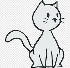 56 gambar kartun kucing lucu hitam putih di zaman yang sekarang ini dimana hampir diseluruh masyarakat sudah mengenal dengan yang namanya internet kita dapat mudah untuk mendapatkan gambar hitam putih yang kita inginkan. Museum Seni Gambar Kucing Sketsa Kartun Kucing Putih Mamalia Png Pngegg