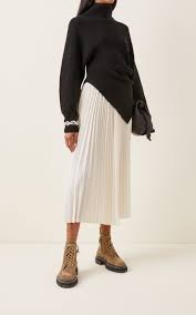 Suede Combat Boots By Proenza Schouler Moda Operandi Suede Combat Boots Combat Boots Look Dress And Combat Boots Outfit