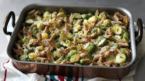 Pasta With Brussels Sprouts Cheese And Potato Recipe Recipe Bbc Good Food Recipes Recipes Pasta