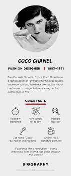 Maybe you would like to learn more about one of these? Coco Chanel Quotes Fashion Facts Biography