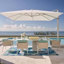 Altura Square Cantilever Umbrella By Porta Forma Patio Umbrellas Patio Pergola