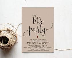 Elopement Party Invitation Elopement Party By Amodernsoiree Elopement Party Wedding Party Invites Wedding Reception Invitations