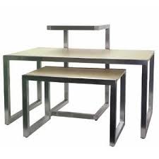 Alta Large Nesting Table 30 H Nesting Tables Boutique Display Table Store Design Boutique