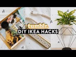 Diy Ikea Hacks Tumblr Inspired Room Decor Ideas 2018 Lone Fox Youtube Ikea Diy Diy Ikea Hacks Tumblr Room Decor