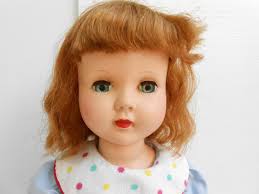 Vintage Effanbee 18" Honey Walker Doll Strawberry Blond