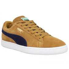 Puma suede classic velours homme brun homme | Fanny chaussures