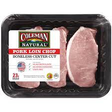 Jul 04, 2020 · 1 lean boneless center cut chops will need about 35 minutes while pork steaks or thicker cuts may need more time. All Natural Boneless Center Cut Pork Loin Chops 3