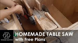 I needed to make a 35 mm hole on one side of the fence before assembling it, but i'm doing it after that with a i plan to build them in my next videos. Table Saw Fence With Free Plans Youtube