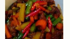 Thinly sliced dried meat rendang. Tumis Daging Sapi Asam Manis Hidangan Untuk Keluarga Saat Weekend Tribun Pontianak