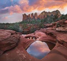 Check spelling or type a new query. Coffee Pot Rock And The Seven Sacred Pools At Sunset Near Sedona Arizona Photograph By Tim Fitzharris