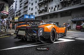 Orange Pagani Zonda Cinque In Hong Kong Gtspirit Pagani Zonda Pagani Super Cars
