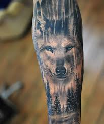 Wolf Sleeve Tattoo Ideas Best Wolf Tattoos For Men Cool Wolf Tattoo Designs And Ideas For Guys Howling S Wolf Tattoos Men Wolf Tattoo Sleeve Wolf Tattoos