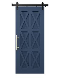This barn door definitely has the rustic charm look down pat. Elegant Fancy Sliding Barn Doors White Shanty