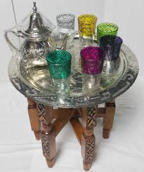 Moroccan Brass Table Brass Tea Table Moroccan Tea Glass Moroccan Arabesque Carved Engraved Polished Brass Tray Folding Table Tea Tray Polished Brass Moroccan Lamp