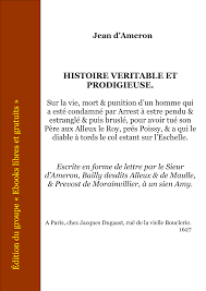 couverture de : Histoire véritable et prodigieuse