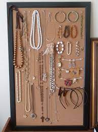 All you need to do is roll out the corkboard and cut it to the same size as the cardboard. How To Cork Board Jewelry Display Cork Board Jewelry Diy Jewelry Display Jewerly Displays