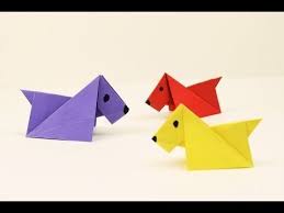 How To Make A Paper Dog Easy Origami For Kids Youtube Origami Dog E Origami Bookmark Bookmark Dog Easy Kid Sobres De Papel Paso A Paso
