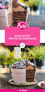 Blumentopftorte Punktlich Zum Sommeranfang Rezept Kuchen Und Torten Kuchen Mit Fondant Lebensmittel Essen