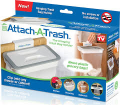 15,791 bag trash stock video clips in 4k and hd for creative projects. Amazon Com Attach A Trash The Hanging Trash Bag Holder Home Kitchen