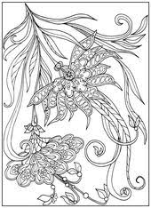 Flowers make such a great coloring subject. Flower And Plants Adult Coloring Pages