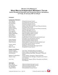 West Mercia Independent Members' Forum