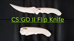 Download pdf knife templates to print and make knife patterns. Cs Go Wooden Flip Knife Free Templates Youtube