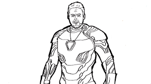 Anthony tony edward stark, after suffering a severe heart injury and being kidnapped, was forced to build a devastating weapon. Tony Stark With Nano Tech Armor Coloring Page Free Printable Coloring Pages For Kids