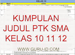 Kumpulan Judul Ptk Guru Sma Kelas 10 11 12 Tahun 2020 Pembelajaran Kooperatif Problem Solving Sma