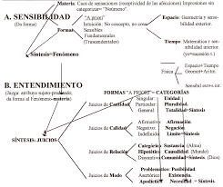 Cuadro Kant Esquema De Facultades En Critica De La Razon Pura Filosofia Ingenieria Social Intuicion