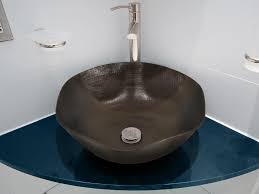 011 copper hexagonal vessel sink 16 x