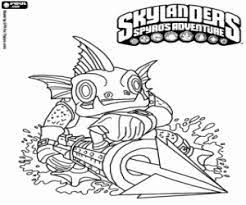 You can download gill from skylanders coloring page for free at coloringonly.com. Gill Grunt A Water Skylander Coloring Page Printable Game