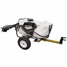 No, just because it's got a huge tank, you can't call it the best tow behind yard sprayer. Countyline 40 Gallon 12 Volt 2 1 Gpm Pump Trailer Sprayer With 5 Nozzle Boom At Tractor Supply Co