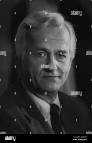 Richard von weizsäcker Banque d'images noir et blanc