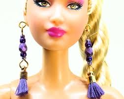 NEW Fashion Doll Jewelry Swarovski Crystal Earrings
