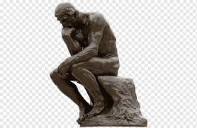 Estatua Do Pensador O Pensador David Estatua De Escultura Os Portoes Do Inferno Escultura Pensando Pessoas Escultura Em Pedra Metal Png Pngwing