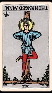 The hanged man tarot card art. The Card Of The Day The Hanged Man Reversed Elliot Oracle Tarot Card Readings